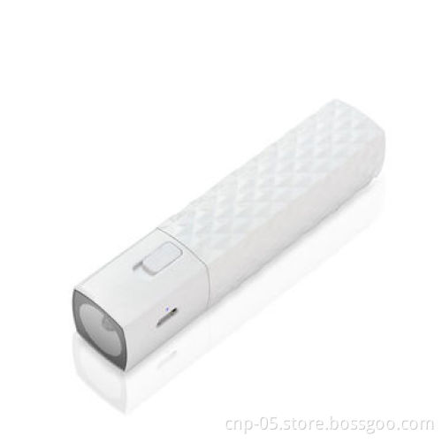 Power bank for mobile phone, mini, pretty, 2,200mAh, 18650 battery for charging your phone